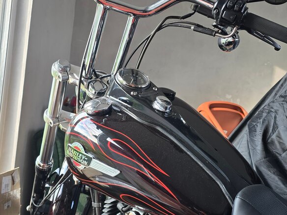 2014 Harley-Davidson Dyna Wide Glide, чёрный, 890000 рублей - вид 16