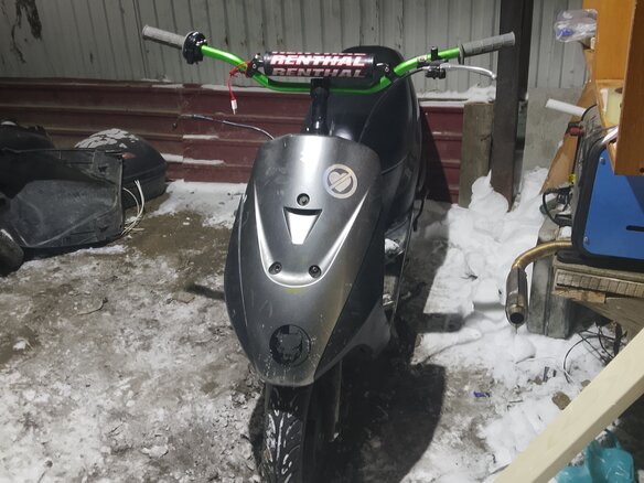 1996 Suzuki Lets 2, серый, 43000 рублей - вид 1