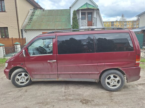 2002 Mercedes-Benz Vito 108 CDI I (W638), пурпурный, 450000 рублей - вид 1