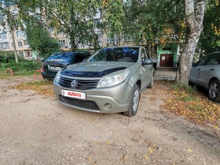 2012 Renault Sandero I, бежевый, 500000 рублей, вид 2