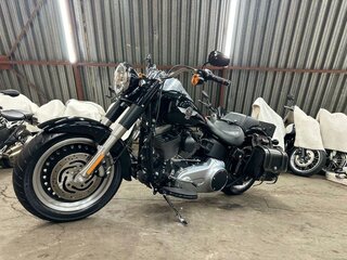 2012 Harley-Davidson Fat Boy, чёрный, 1250000 рублей, вид 2