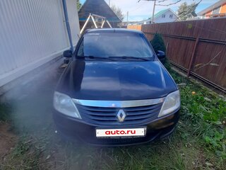 2011 Renault Logan I Рестайлинг, чёрный, 150000 рублей, вид 1