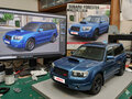 2007 Subaru Forester II Рестайлинг, синий, 1000000 рублей