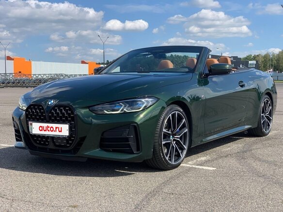 2021 BMW 4 серии M440d xDrive G22, G23, G26, зелёный, 5926845 рублей