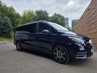 2021 Mercedes-Benz V-Класс Extra Long 300 d экстра длинный III (W447) Рестайлинг, синий, 9699999 рублей, вид 4