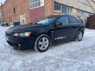 2008 Mitsubishi Lancer X, чёрный, 790000 рублей, вид 2