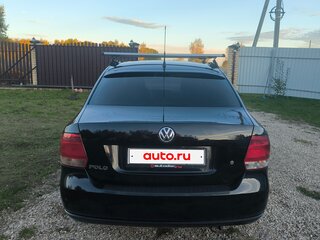 2012 Volkswagen Polo V, чёрный, 490000 рублей, вид 3