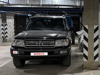 2007 Toyota Land Cruiser 100 Series Рестайлинг 2, чёрный, 2599000 рублей, вид 4