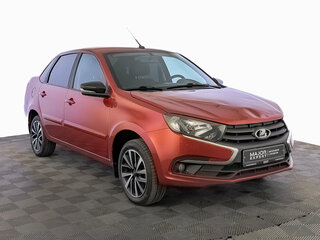 2022 Lada (ВАЗ) Granta I Рестайлинг, красный, 670000 рублей, вид 3