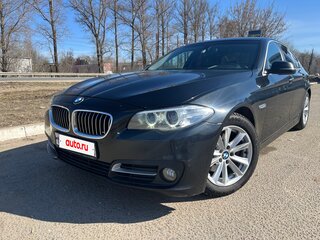 2014 BMW 5 серии 520d VI (F10/F11/F07) Рестайлинг, чёрный, 1830000 рублей, вид 5