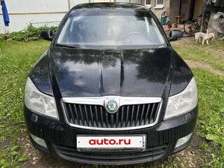 2011 Skoda Octavia II (A5) Рестайлинг, чёрный, 500000 рублей, вид 1