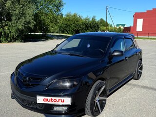 2008 Mazda 3 I (BK) Рестайлинг, чёрный, 700000 рублей, вид 1