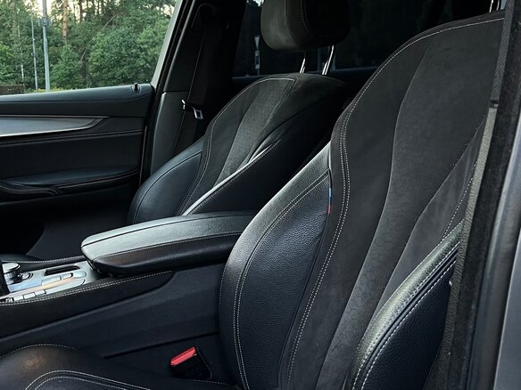 2018 BMW X6 30d II (F16), серый, 3400000 рублей - вид 9