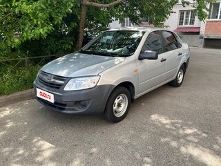 2016 Lada (ВАЗ) Granta I, серебристый, 495000 рублей, вид 1