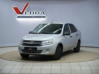 2013 Lada (ВАЗ) Granta I, серебристый, 420000 рублей, вид 1
