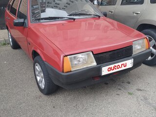 1993 Lada (ВАЗ) 2109, красный, 89000 рублей, вид 2
