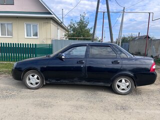 2008 Lada (ВАЗ) Priora I, чёрный, 180000 рублей, вид 2