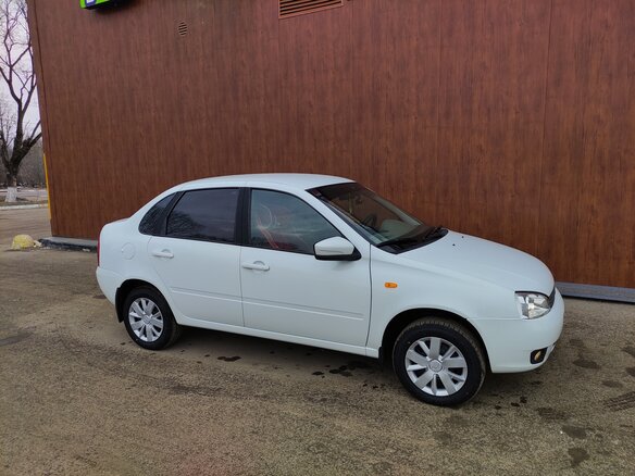 2010 Lada (ВАЗ) Kalina I, белый, 465000 рублей - вид 9