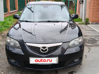 2008 Mazda 3 I (BK) Рестайлинг, чёрный, 620000 рублей, вид 2