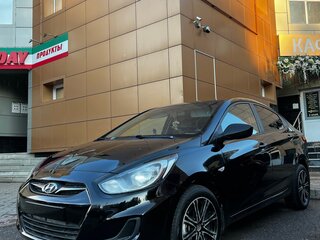 2011 Hyundai Solaris I, чёрный, 500000 рублей, вид 1