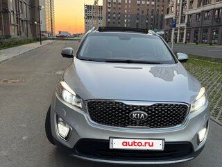 2017 Kia Sorento III Prime, серебристый, 2499000 рублей, вид 3