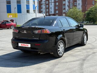 2012 Mitsubishi Lancer X Рестайлинг, чёрный, 600000 рублей, вид 4