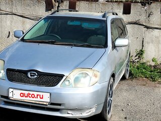 2000 Toyota Corolla Fielder IX (E120, E130), серебристый, 330000 рублей, вид 2