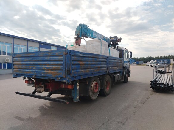1998 MAN F 2000, серый - вид 3