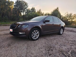 2018 Skoda Octavia III (A7) Рестайлинг, коричневый, 2250000 рублей, вид 5