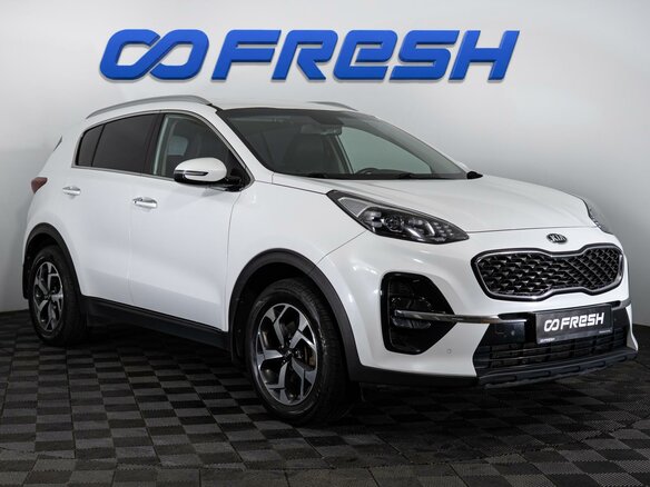 2018 Kia Sportage IV Рестайлинг, белый