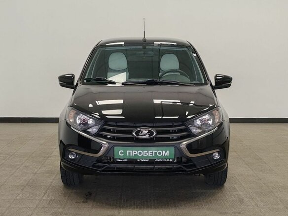 2023 Lada (ВАЗ) Granta Euro-2 I Рестайлинг, чёрный - вид 2
