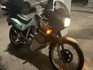 1993 Honda Transalp 400, серый, 280000 рублей, вид 1