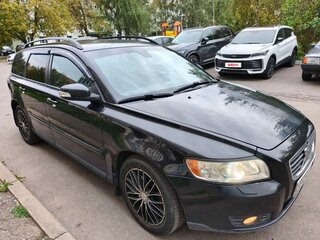 2007 Volvo V50 I Рестайлинг, чёрный, 645000 рублей, вид 1