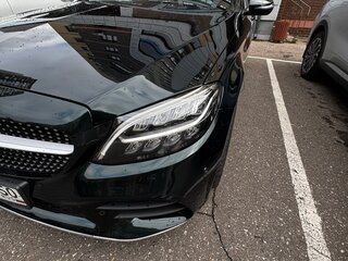 2019 Mercedes-Benz C-Класс 200 IV (W205) Рестайлинг, зелёный, 3500000 рублей, вид 3