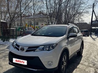 2014 Toyota RAV4 IV (XA40), белый, 2410000 рублей, вид 1
