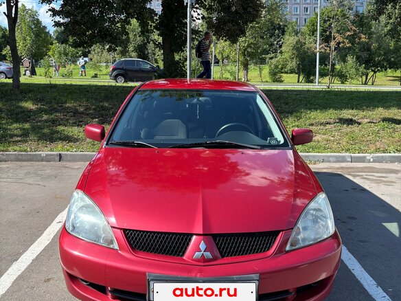 2007 Mitsubishi Lancer IX Рестайлинг, красный - вид 1