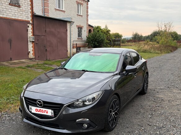 2014 Mazda 3 III (BM), серый, 1250000 рублей - вид 1