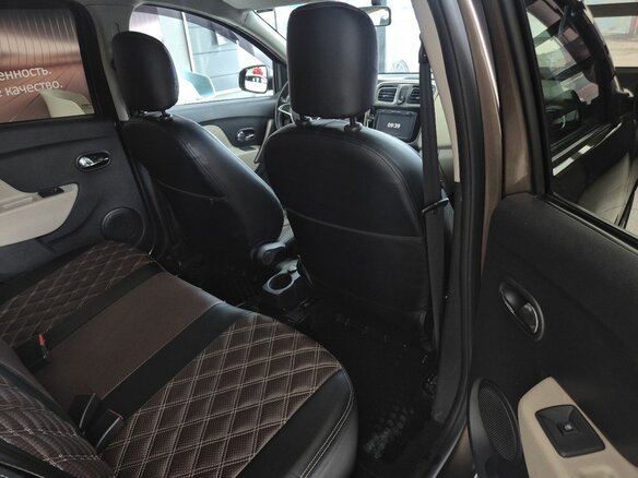 2018 Renault Logan II Рестайлинг, коричневый, 1069000 рублей - вид 22