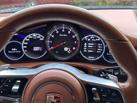 2017 Porsche Panamera Turbo II, чёрный, 6600000 рублей - вид 28