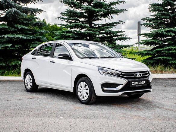 2026 Lada (ВАЗ) Vesta CNG I Рестайлинг (NG), белый - вид 5