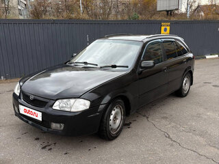 1999 Mazda Familia S-Familia S-Wagon VIII (BJ), чёрный, 330000 рублей, вид 1