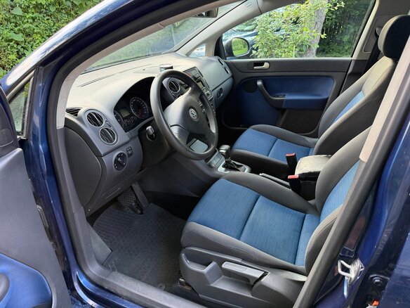 2007 Volkswagen Golf Plus I, синий - вид 13