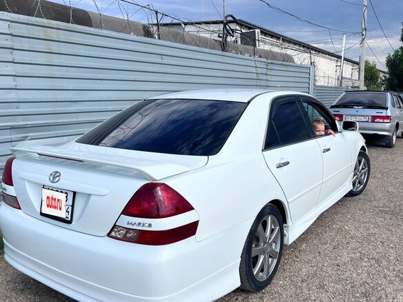 2001 Toyota Mark II IX (X110), белый, 670000 рублей - вид 3