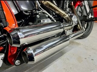 2007 Harley-Davidson Softail Custom, пурпурный, 1654000 рублей, вид 5