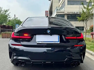 2022 BMW 3 серии 318i VII (G2x), чёрный, 2820069 рублей, вид 5