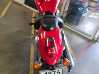 2008 Kawasaki VN900 Vulcan, красный, 455000 рублей, вид 3