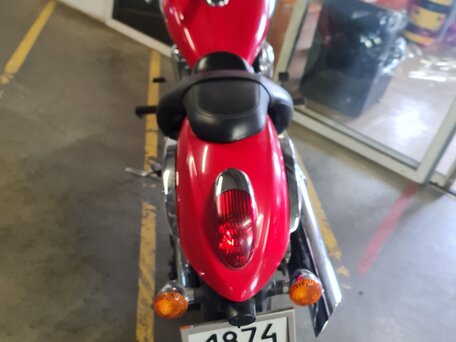 2008 Kawasaki VN900 Vulcan, красный, 455000 рублей, вид 3