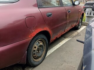 2008 Chevrolet Lanos I, красный, 69000 рублей, вид 1