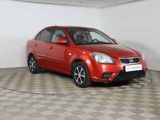 2010 Kia Rio II Рестайлинг, красный, 474990 рублей, вид 3