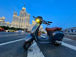 2002 Vespa LXV 125, фиолетовый, 264000 рублей, вид 1